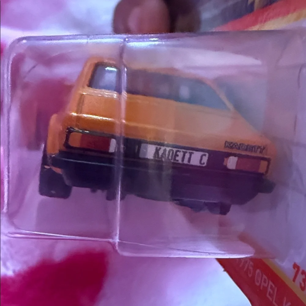 Matchbox Orange Opel Kadett Toy Car